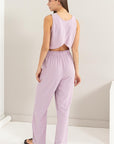 HYFVE D-Linen Blended Top and Pants Set