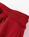 Solid Drop Shoulder Pullover and Mini Skirt Set