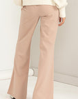 HYFVE Sultry High -Wasited Tie-Front Flared Pants - Online Only