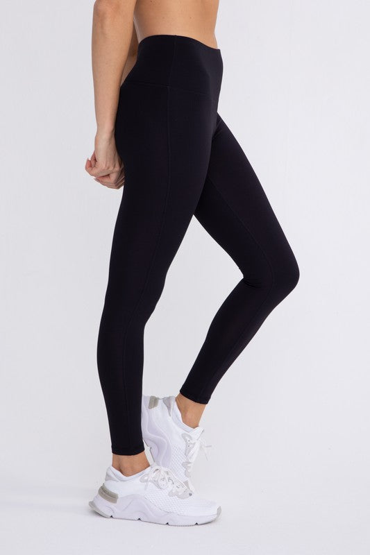Mono B Jacquard Ribbed High-Waisted Leggings - Online Only – My Pampered  Life Seattle