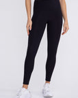 Mono B Jacquard Ribbed High-Waisted Leggings - Online Only