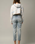 Denim Lab USA Distressed Girlfriend Jeans