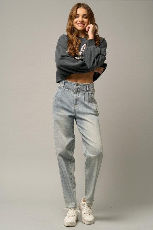 Denim Lab USA High Waisted Balloon Jeans