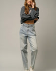 Denim Lab USA High Waisted Balloon Jeans