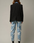 Insane Gene Star Print Slouch Jeans