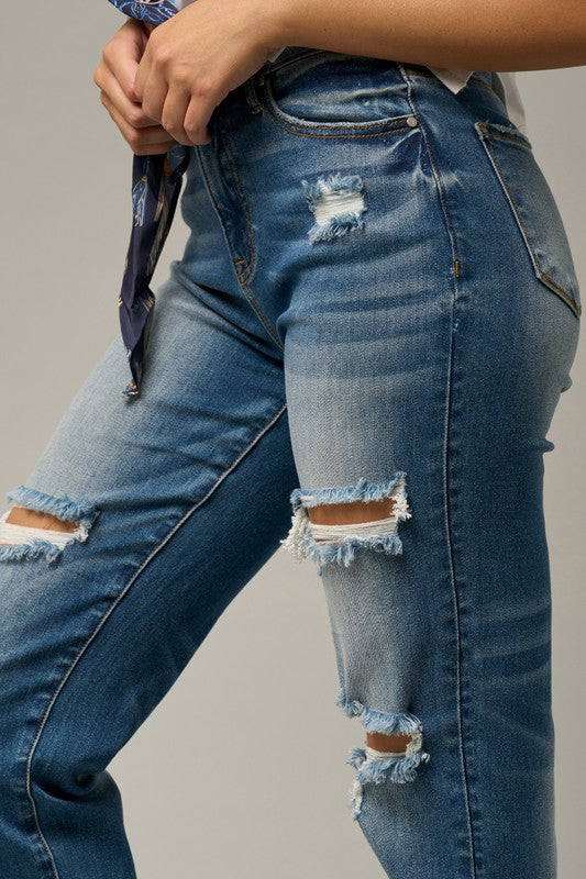 Insane Gene Mid-Rise Boyfriend Jeans