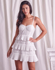 Do and Be Tiered Lace Dress - Online Only