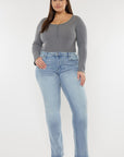 Kan Can USA Plus Mid Rise Y2K Medium Wash Bootcut Jeans