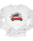 Oh Christmas Tree VW Bug Long Sleeve Tee