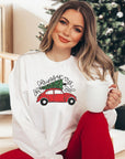 Oh Christmas Tree VW Bug Long Sleeve Tee