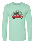 PLUS Oh Christmas Tree VW Bug Long Sleeve Tee