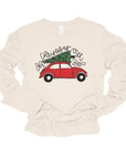 Oh Christmas Tree VW Bug Long Sleeve Tee