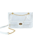 High Quality Quilted Clear PVC Bag