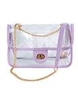 High Quality Quilted Clear PVC Bag