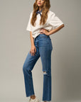 Insane Gene High Rise Straight Jeans