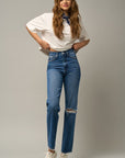 Insane Gene High Rise Straight Jeans