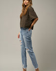 Insane Gene High Rise Premium Straight Jeans