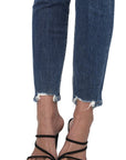 Zenana Distressed Hem Ankle Skinny - My Pampered Life Seattle