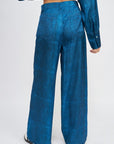 Emory Park High Waisted Pants with Wide Leg Opening