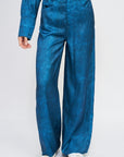 Emory Park High Waisted Pants with Wide Leg Opening