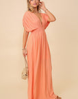 Summer Vacation Maxi Sundress Lined - Online Only