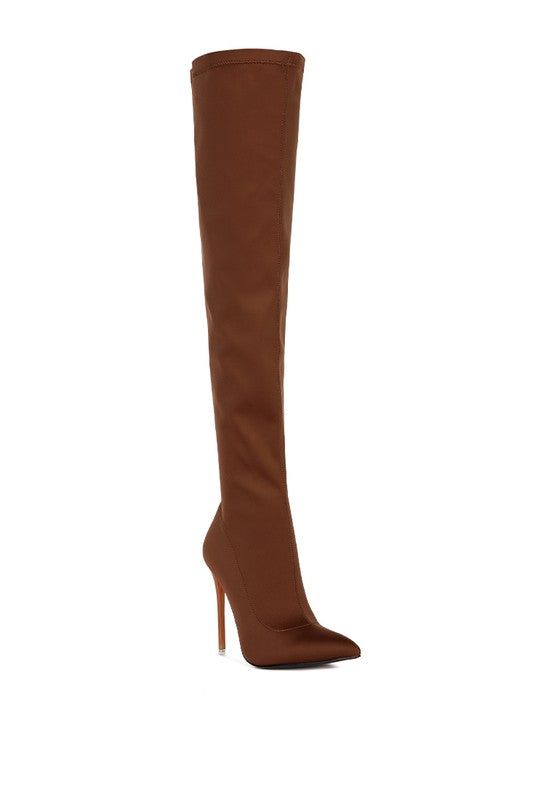 Not Calm Superstretch Stiletto Long Boot