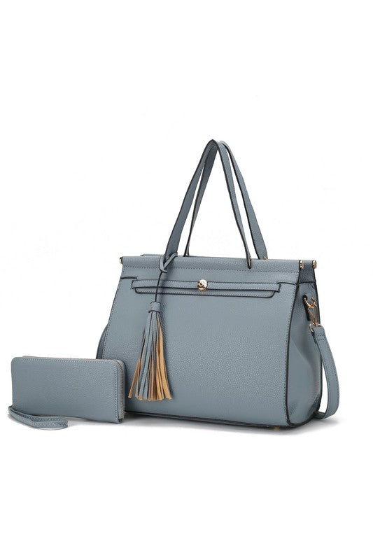 MKF Collection Shelby Satchel with Wallet by Mia K