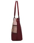 MKF Collection Vallie Color Block Tote bag by Mia