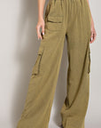 Eesome Mineral Washed Cargo Pants