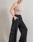 Eesome Mineral Washed Cargo Pants