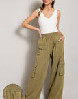 Eesome Mineral Washed Cargo Pants