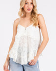 Mittoshop Textured V-Neck Cami