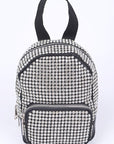 Rhinestone Statement Mini Convertible Backpack