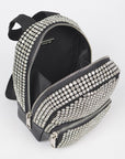 Rhinestone Statement Mini Convertible Backpack