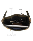 MKF Collection Evie two tone Shoulder bag by Mia k