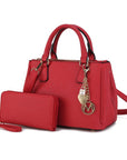 MKF Collection Ruth Satchel Bag with Wallet by Mia