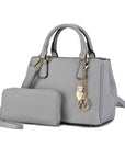 MKF Collection Ruth Satchel Bag with Wallet by Mia