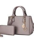 MKF Collection Ruth Satchel Bag with Wallet by Mia