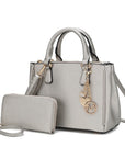 MKF Collection Ruth Satchel Bag with Wallet by Mia