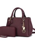 MKF Collection Ruth Satchel Bag with Wallet by Mia