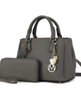 MKF Collection Ruth Satchel Bag with Wallet by Mia