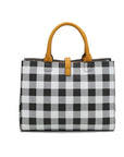 MKF Collection Yola Checkered Satchel bag by Mia k