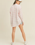 Lush Clothing Oversized Button Up Shirt