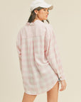 Lush Clothing Oversized Button Up Shirt