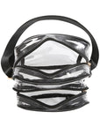 See Thru Multi Compartment Crossbody Bag