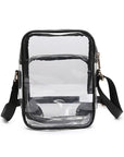 See Thru Multi Compartment Crossbody Bag