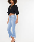 Kan Can USA High Rise Crop Bootcut Denim Pants