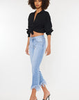 Kan Can USA High Rise Crop Bootcut Denim Pants