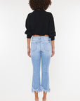 Kan Can USA High Rise Crop Bootcut Denim Pants