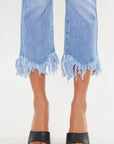 Kan Can USA High Rise Crop Bootcut Denim Pants